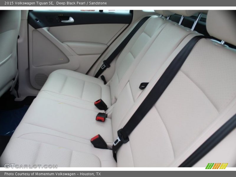 Deep Black Pearl / Sandstone 2015 Volkswagen Tiguan SE