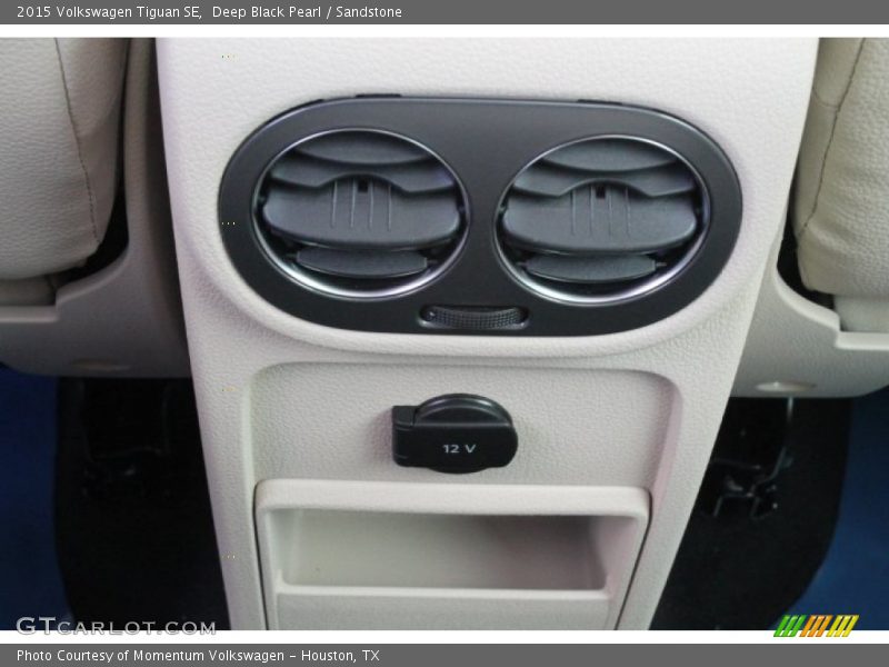 Deep Black Pearl / Sandstone 2015 Volkswagen Tiguan SE