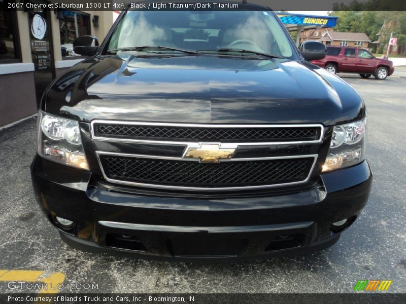 Black / Light Titanium/Dark Titanium 2007 Chevrolet Suburban 1500 LT 4x4