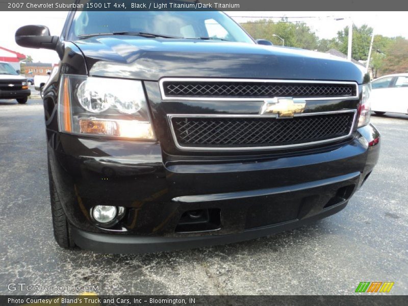 Black / Light Titanium/Dark Titanium 2007 Chevrolet Suburban 1500 LT 4x4
