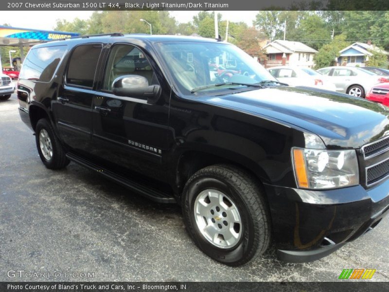 Black / Light Titanium/Dark Titanium 2007 Chevrolet Suburban 1500 LT 4x4