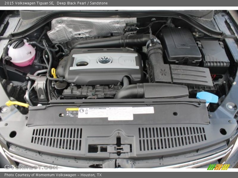 Deep Black Pearl / Sandstone 2015 Volkswagen Tiguan SE