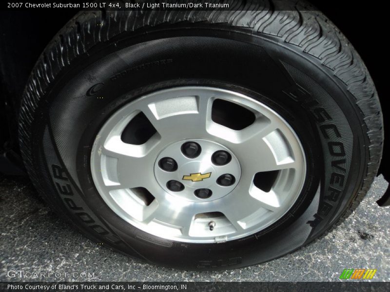 Black / Light Titanium/Dark Titanium 2007 Chevrolet Suburban 1500 LT 4x4