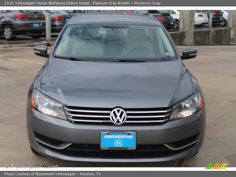 Platinum Gray Metallic / Moonrock Gray 2015 Volkswagen Passat Wolfsburg Edition Sedan