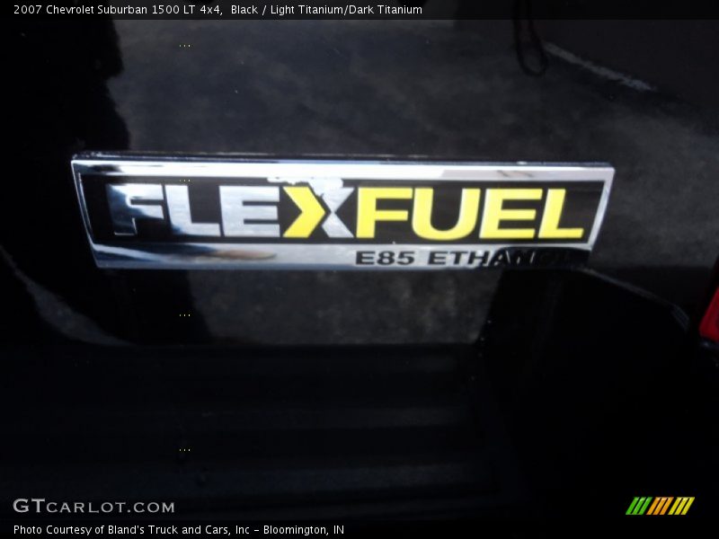 Black / Light Titanium/Dark Titanium 2007 Chevrolet Suburban 1500 LT 4x4