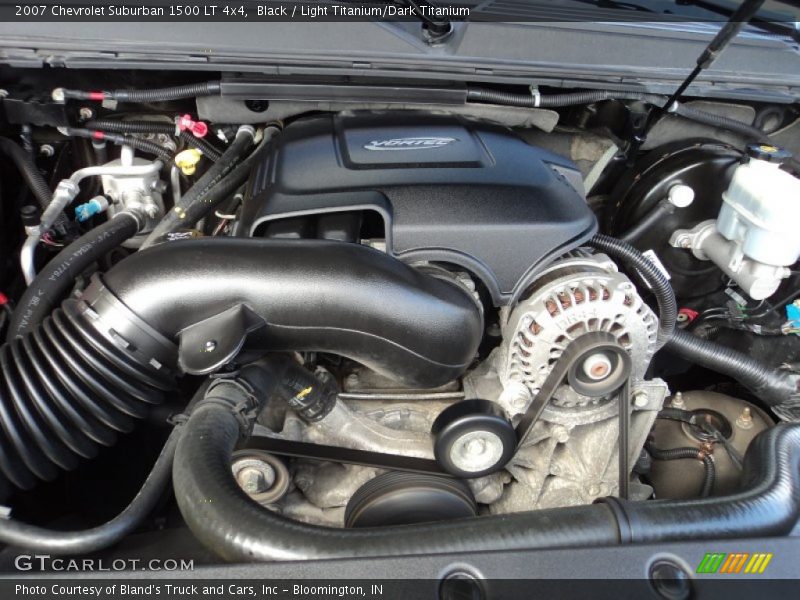 Black / Light Titanium/Dark Titanium 2007 Chevrolet Suburban 1500 LT 4x4