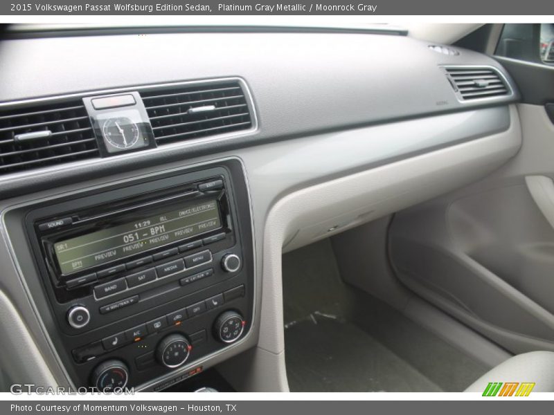 Platinum Gray Metallic / Moonrock Gray 2015 Volkswagen Passat Wolfsburg Edition Sedan