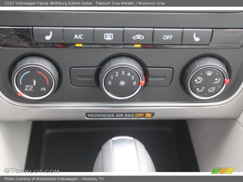 Platinum Gray Metallic / Moonrock Gray 2015 Volkswagen Passat Wolfsburg Edition Sedan