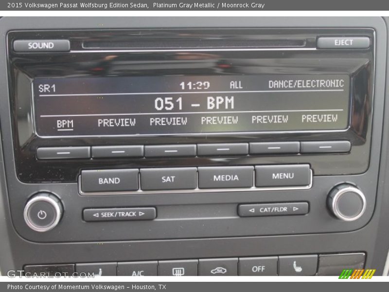 Platinum Gray Metallic / Moonrock Gray 2015 Volkswagen Passat Wolfsburg Edition Sedan