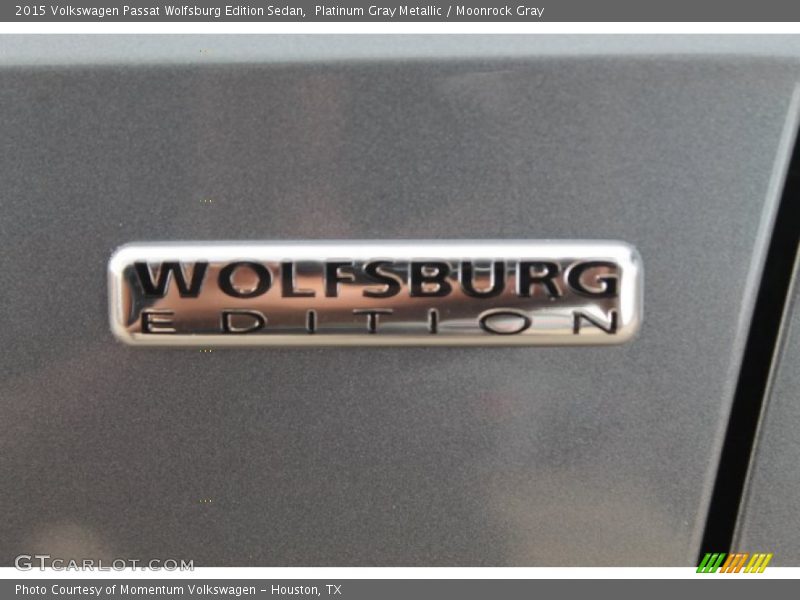 Platinum Gray Metallic / Moonrock Gray 2015 Volkswagen Passat Wolfsburg Edition Sedan