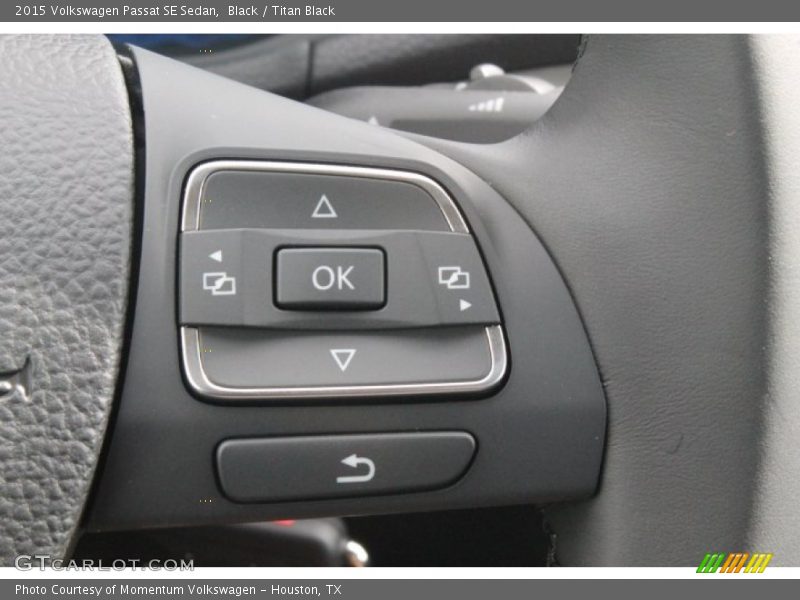 Black / Titan Black 2015 Volkswagen Passat SE Sedan