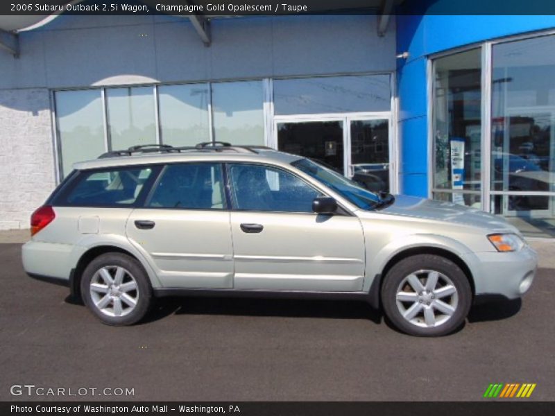 Champagne Gold Opalescent / Taupe 2006 Subaru Outback 2.5i Wagon