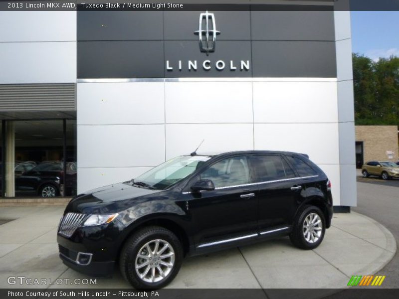Tuxedo Black / Medium Light Stone 2013 Lincoln MKX AWD