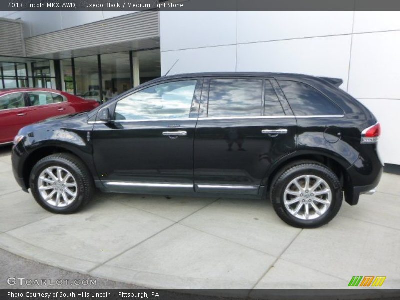 Tuxedo Black / Medium Light Stone 2013 Lincoln MKX AWD