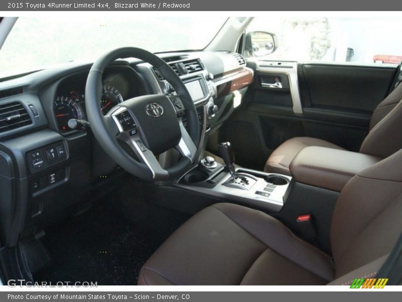 Blizzard White / Redwood 2015 Toyota 4Runner Limited 4x4