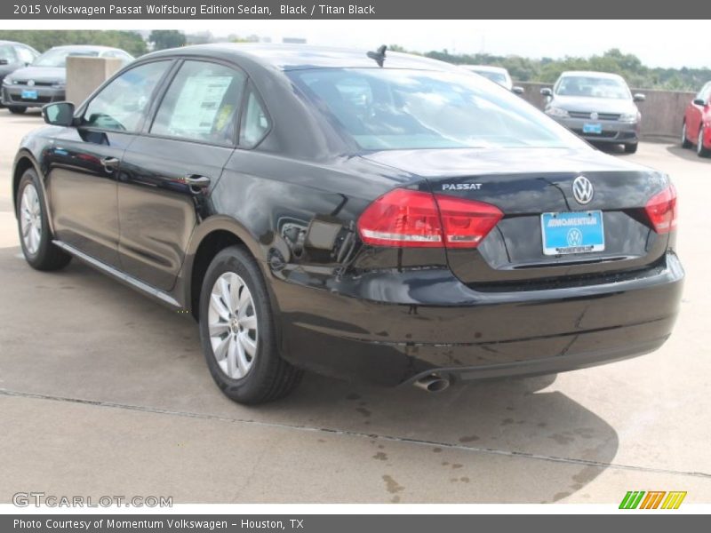 Black / Titan Black 2015 Volkswagen Passat Wolfsburg Edition Sedan
