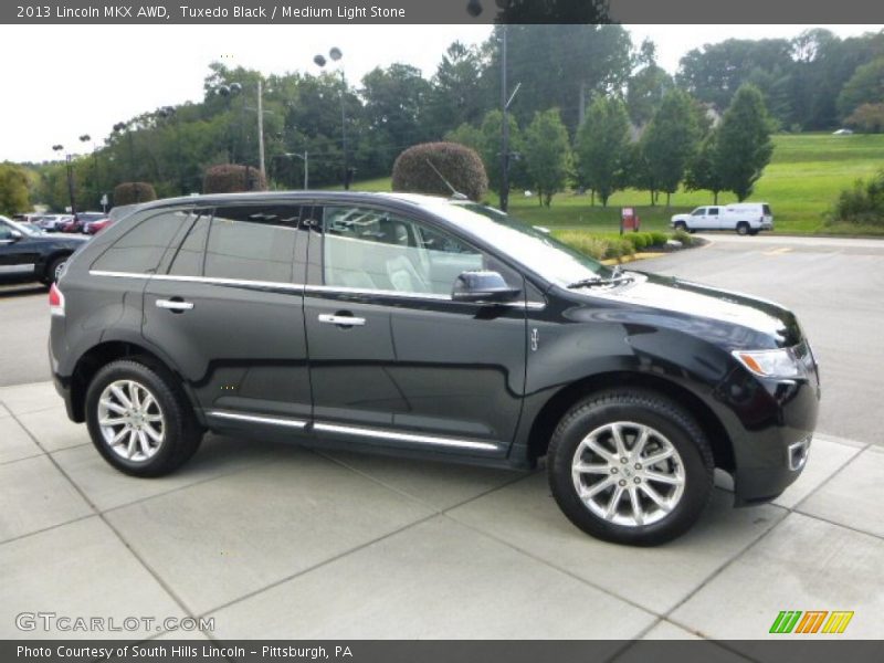 Tuxedo Black / Medium Light Stone 2013 Lincoln MKX AWD