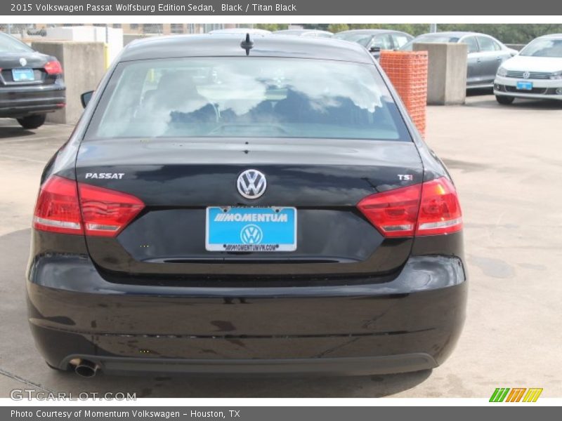 Black / Titan Black 2015 Volkswagen Passat Wolfsburg Edition Sedan