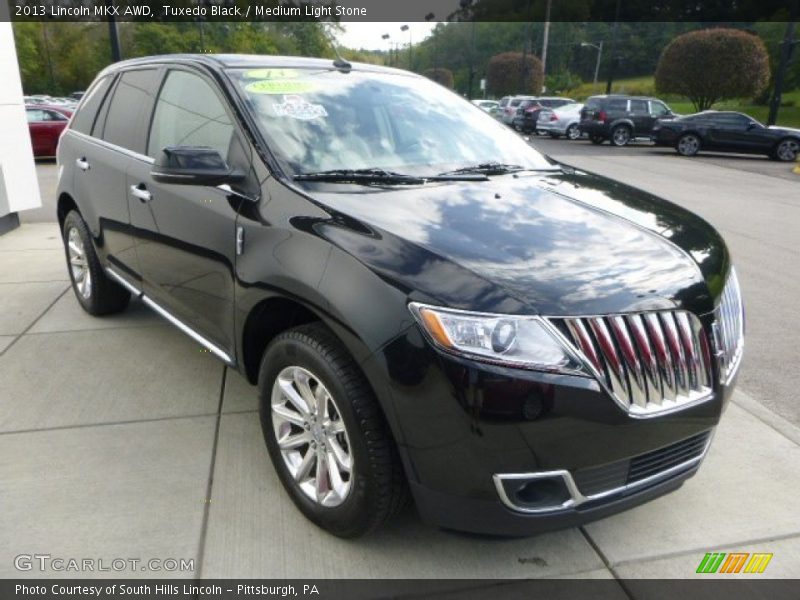 Tuxedo Black / Medium Light Stone 2013 Lincoln MKX AWD