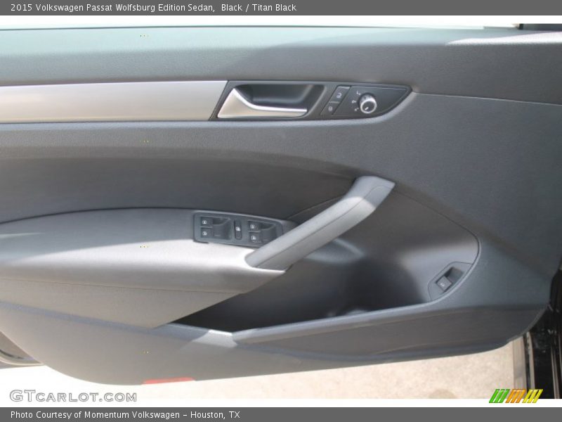 Black / Titan Black 2015 Volkswagen Passat Wolfsburg Edition Sedan