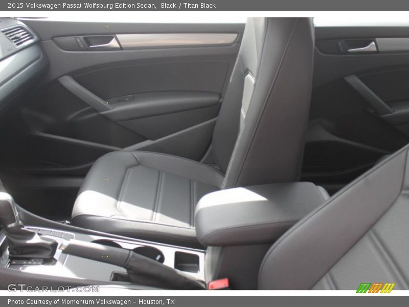 Black / Titan Black 2015 Volkswagen Passat Wolfsburg Edition Sedan
