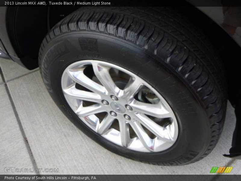Tuxedo Black / Medium Light Stone 2013 Lincoln MKX AWD