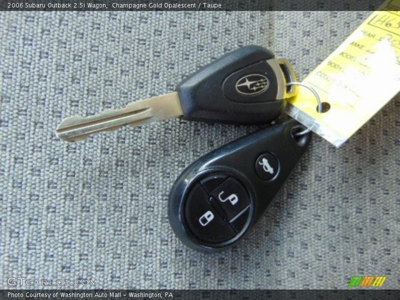 Champagne Gold Opalescent / Taupe 2006 Subaru Outback 2.5i Wagon