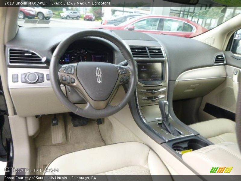 Tuxedo Black / Medium Light Stone 2013 Lincoln MKX AWD