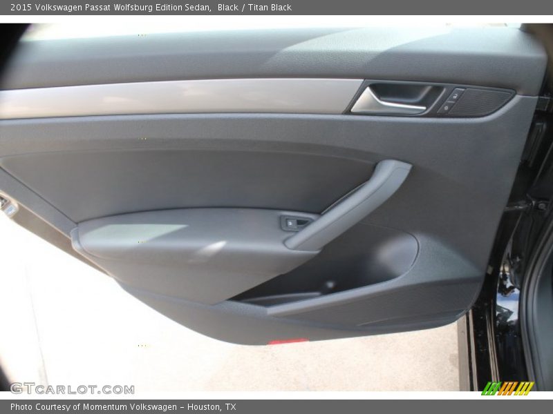 Black / Titan Black 2015 Volkswagen Passat Wolfsburg Edition Sedan