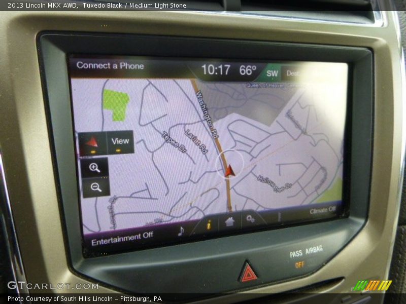 Tuxedo Black / Medium Light Stone 2013 Lincoln MKX AWD