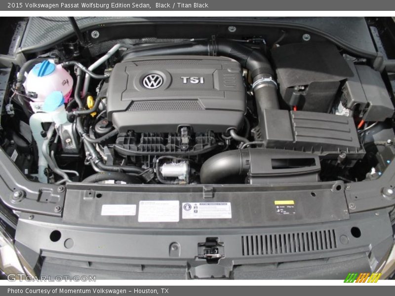 Black / Titan Black 2015 Volkswagen Passat Wolfsburg Edition Sedan