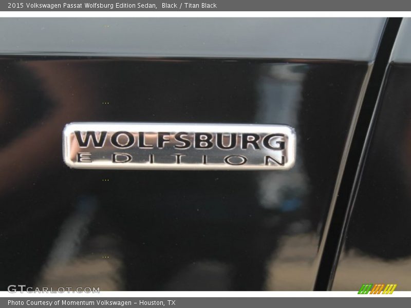 Black / Titan Black 2015 Volkswagen Passat Wolfsburg Edition Sedan