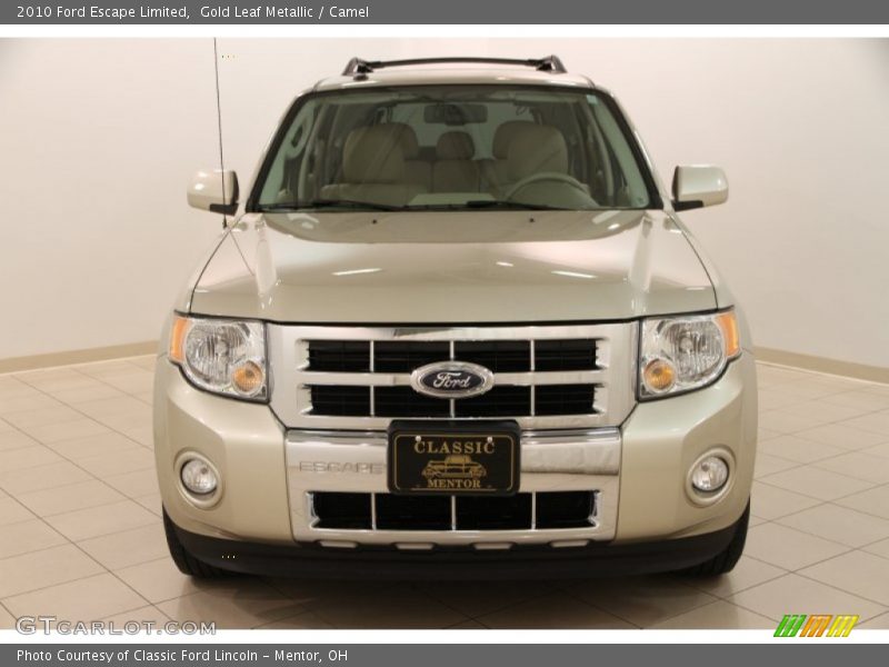 Gold Leaf Metallic / Camel 2010 Ford Escape Limited