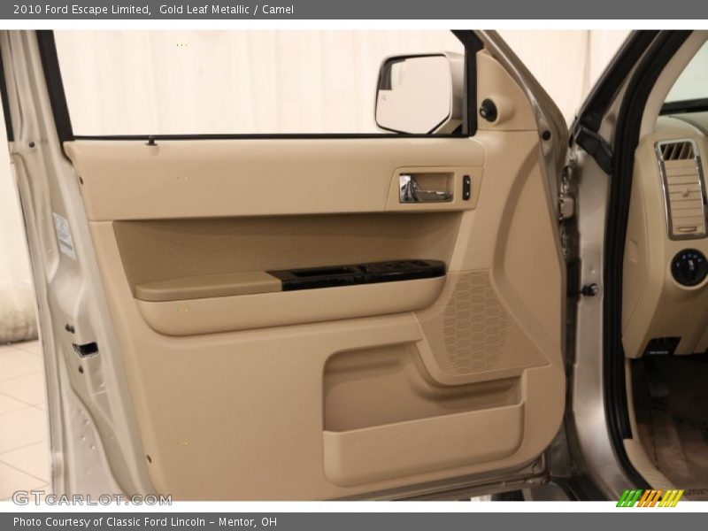 Gold Leaf Metallic / Camel 2010 Ford Escape Limited