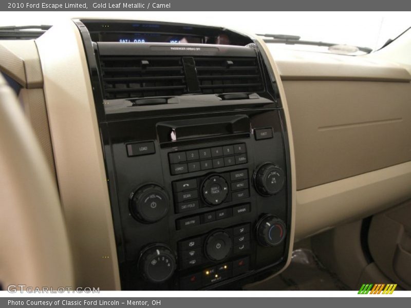 Gold Leaf Metallic / Camel 2010 Ford Escape Limited