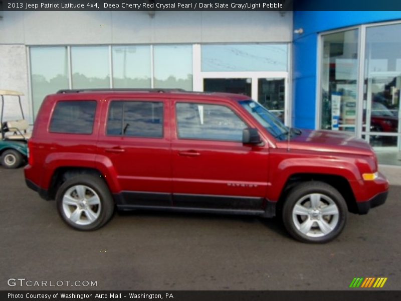 Deep Cherry Red Crystal Pearl / Dark Slate Gray/Light Pebble 2013 Jeep Patriot Latitude 4x4