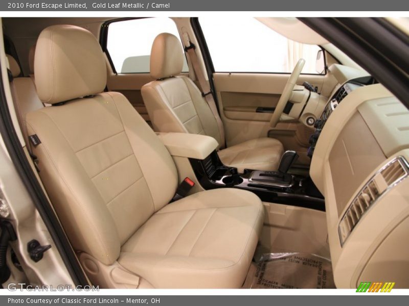 Gold Leaf Metallic / Camel 2010 Ford Escape Limited