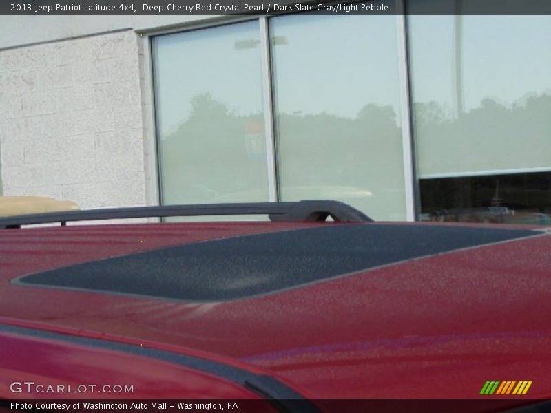 Deep Cherry Red Crystal Pearl / Dark Slate Gray/Light Pebble 2013 Jeep Patriot Latitude 4x4