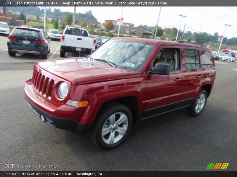 Deep Cherry Red Crystal Pearl / Dark Slate Gray/Light Pebble 2013 Jeep Patriot Latitude 4x4