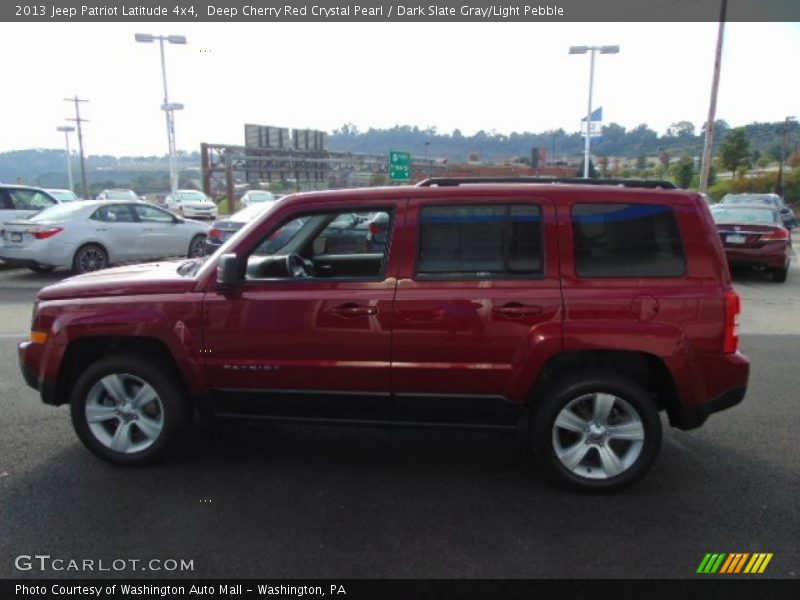 Deep Cherry Red Crystal Pearl / Dark Slate Gray/Light Pebble 2013 Jeep Patriot Latitude 4x4