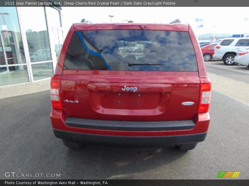 Deep Cherry Red Crystal Pearl / Dark Slate Gray/Light Pebble 2013 Jeep Patriot Latitude 4x4