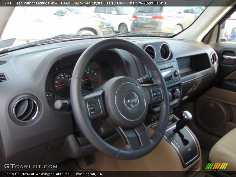 Deep Cherry Red Crystal Pearl / Dark Slate Gray/Light Pebble 2013 Jeep Patriot Latitude 4x4