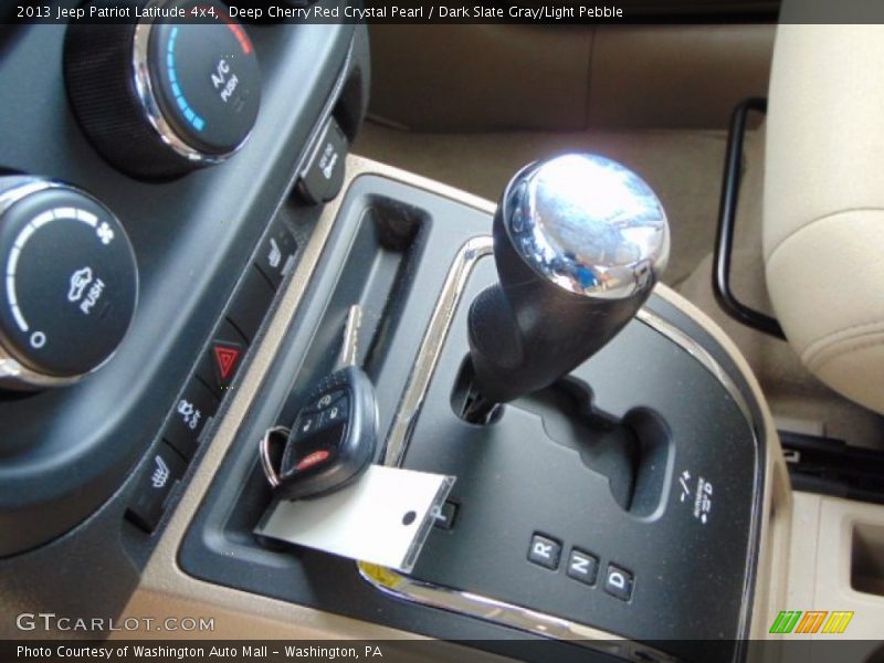 Deep Cherry Red Crystal Pearl / Dark Slate Gray/Light Pebble 2013 Jeep Patriot Latitude 4x4