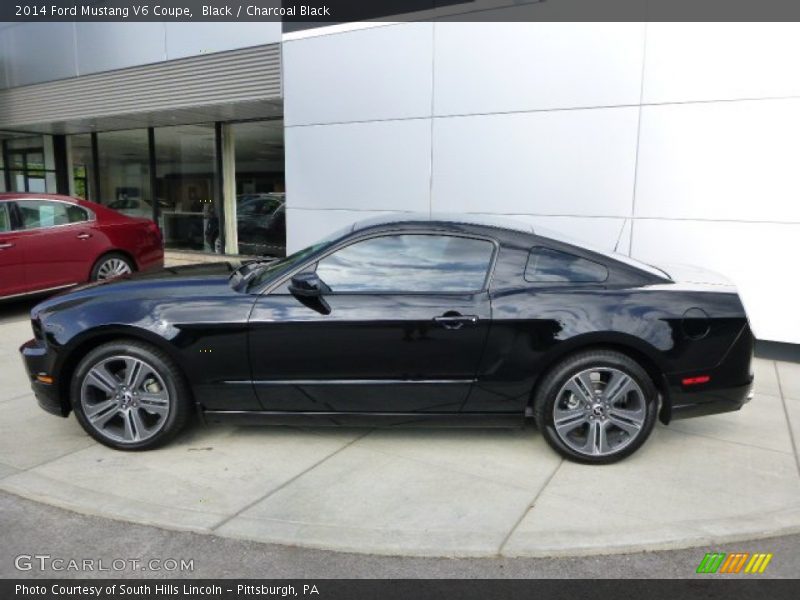 Black / Charcoal Black 2014 Ford Mustang V6 Coupe