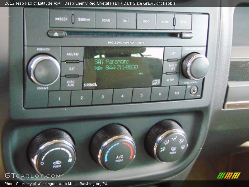 Deep Cherry Red Crystal Pearl / Dark Slate Gray/Light Pebble 2013 Jeep Patriot Latitude 4x4