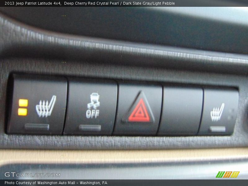 Deep Cherry Red Crystal Pearl / Dark Slate Gray/Light Pebble 2013 Jeep Patriot Latitude 4x4