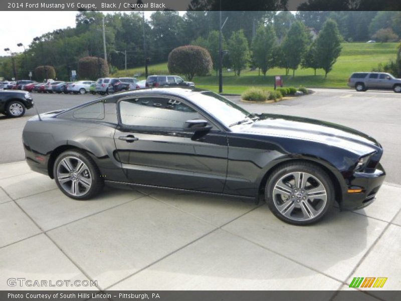 Black / Charcoal Black 2014 Ford Mustang V6 Coupe