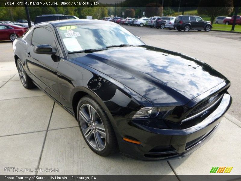 Black / Charcoal Black 2014 Ford Mustang V6 Coupe