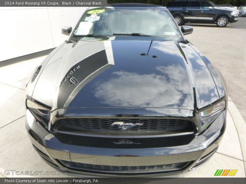 Black / Charcoal Black 2014 Ford Mustang V6 Coupe