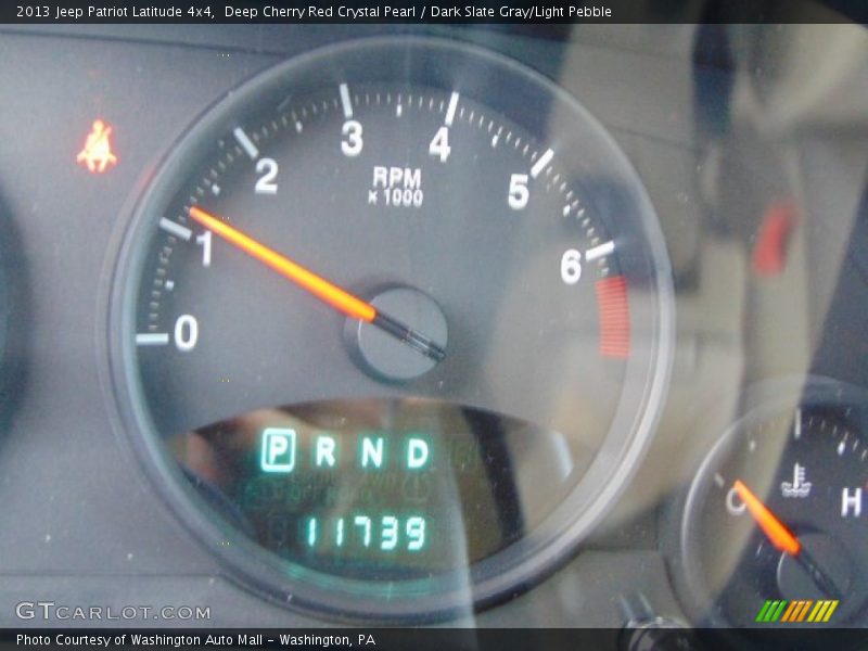 Deep Cherry Red Crystal Pearl / Dark Slate Gray/Light Pebble 2013 Jeep Patriot Latitude 4x4